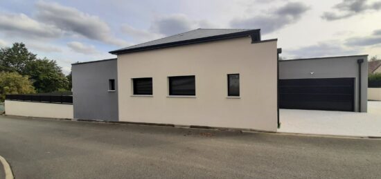 Maison de plain-pied contemporaine de 134 m² habitable