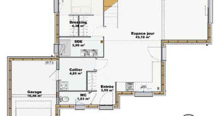 Fercé-sur-Sarthe Maison neuve -  Maine Construction