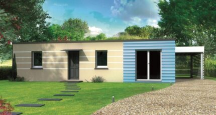 Avant-projet LA BAZOGE - 84 m² - 3 Chambres  - Maine Construction