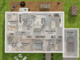 Plain-pied GA 4 ch Trendy  Maine Construction