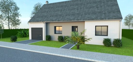 Maison neuve à Teloché, Pays de la Loire