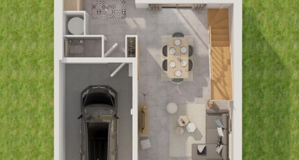 Etage GI 3 ch Design  - Maine Construction