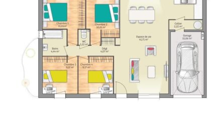 La Suze-sur-Sarthe Maison neuve -  Maine Construction