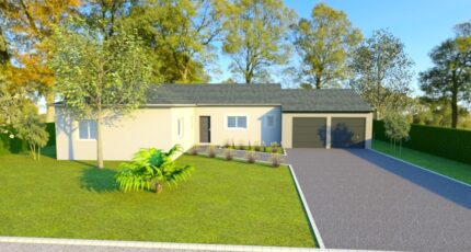 AVANT PROJET CHAMPAGNE - PP 114 M² - 3 chambres  - Maine Construction