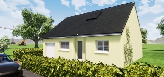 Maison neuve à Parigné-l'Évêque, Pays de la Loire