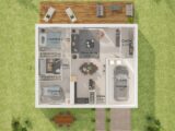 Plain-pied GI 2 ch Trendy  Maine Construction