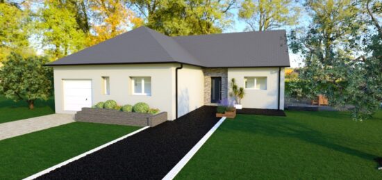 Maison neuve à Savigné-l'Évêque, Pays de la Loire