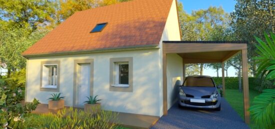 Maison neuve à Yvré-l'Évêque, Pays de la Loire
