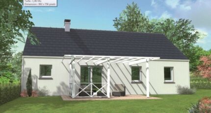 Avant-projet CHAMPAGNE - 87 m2 - 4 Chambres  - Maine Construction