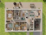 Plain-pied GI 4 ch Design  Maine Construction