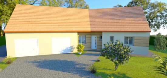Maison neuve à Yvré-l'Évêque, Pays de la Loire