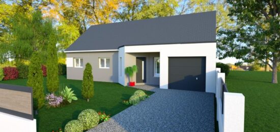 Maison neuve à Parigné-l'Évêque, Pays de la Loire