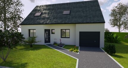 AVANT PROJET YVRE - Etage 100 m² - 4ch  - Maine Construction