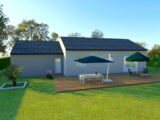 AVANT PROJET CHAMPAGNE - PP 114 M² - 3 chambres  Maine Construction
