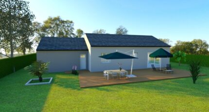 AVANT PROJET CHAMPAGNE - PP 114 M² - 3 chambres  - Maine Construction