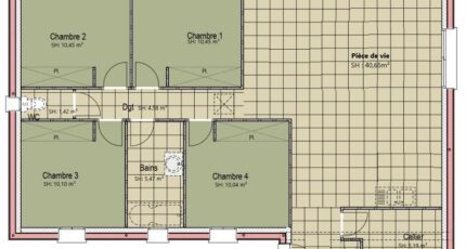 Moncé-en-Belin Maison neuve -  Maine Construction