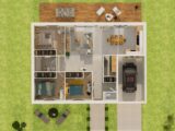 Plain-pied GI 3 ch Trendy  Maine Construction
