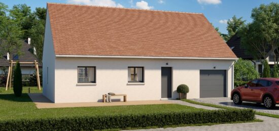 Maison neuve à Savigné-l'Évêque, Pays de la Loire