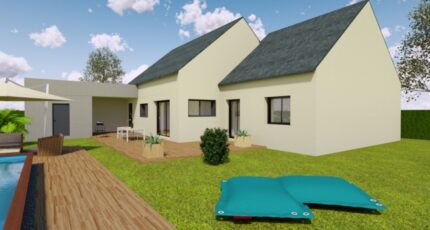 AVANT PROJET SAINT PAVACE - 100 m² - 3 chambres  - Maine Construction