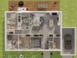 Plain-pied GA 4 ch Trendy  Maine Construction