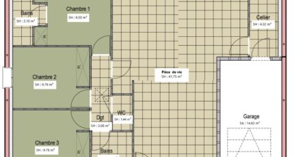 La Guierche Maison neuve -  Maine Construction