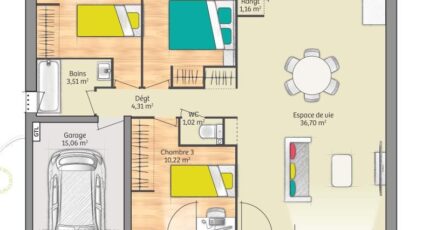 Roézé-sur-Sarthe Maison neuve -  Maine Construction