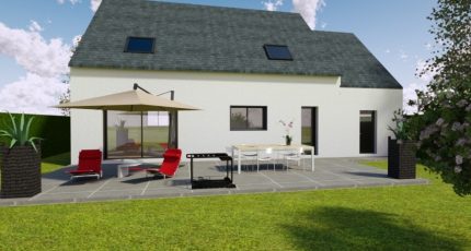 AVANT PROJET L'ARCHE - 127 m² - 4 chambres  - Maine Construction
