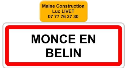 Moncé-en-Belin Maison neuve -  Maine Construction