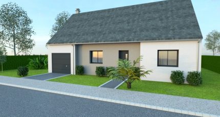 AVANT PROJET VIBRAYE - 76 m² - 2 ch CA  - Maine Construction