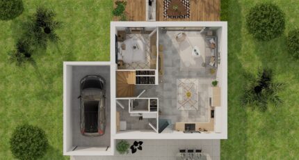 Etage GA 4 ch Design  - Maine Construction