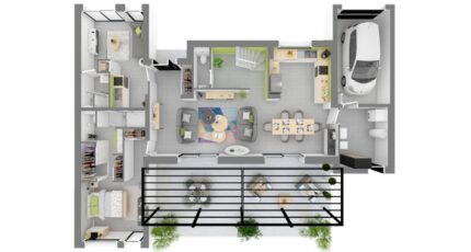 Parigné-l'Évêque Maison neuve -  Maine Construction