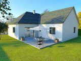 AVANT PROJET Moncé - 90 m² - 3 chambres  Maine Construction