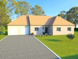AVANT PROJET CHATEAU DU LOIR- 125 m² - 2 chambres et 1 bureau  Maine Construction
