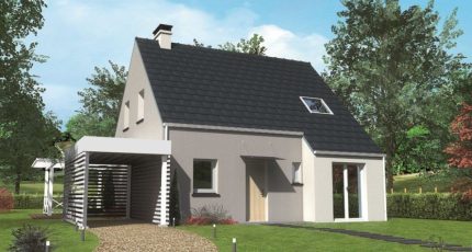 Avant-projet MULSANNE - 95 m2 - 4 Chambres  - Maine Construction