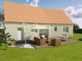 AVANT PROJET SAINMARS - PP - 88 m² - 3 chambres  Maine Construction
