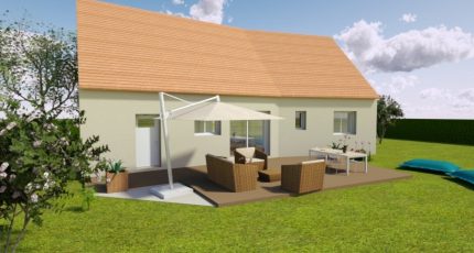 AVANT PROJET SAINMARS - PP - 88 m² - 3 chambres  - Maine Construction