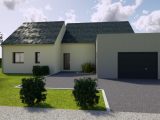 AVANT PROJET SAINT PAVACE - 100 m² - 3 chambres  Maine Construction