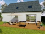 AVANT PROJET YVRE - Etage 100 m² - 4ch  Maine Construction
