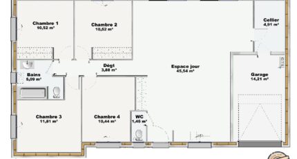 Terra 104 GI Nord  - Maine Construction