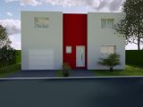 AVANT PROJET ROEZE - ETAGE - 4 chambres  Maine Construction