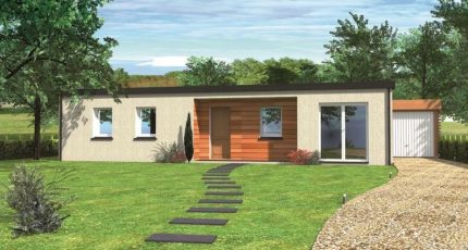 Avant-projet PRUILLE LE CHETIF - 103 m2 - 5 Chambres  - Maine Construction