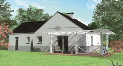 Avant-projet CHEMIRE LE GAUDIN - 89 m2 - 3 Chambres  - Maine Construction