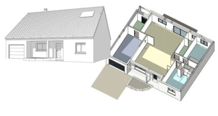 Louplande Maison neuve -  Maine Construction
