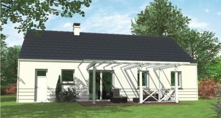 Avant-projet MAYET - 76 m2 - 3 Chambres  - Maine Construction