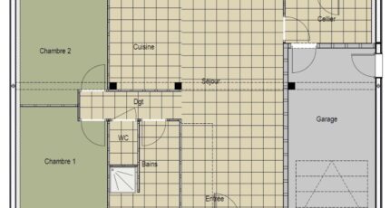 Parigné-l'Évêque Maison neuve - 2468990-6913modele620201118613fN.jpeg Maine Construction